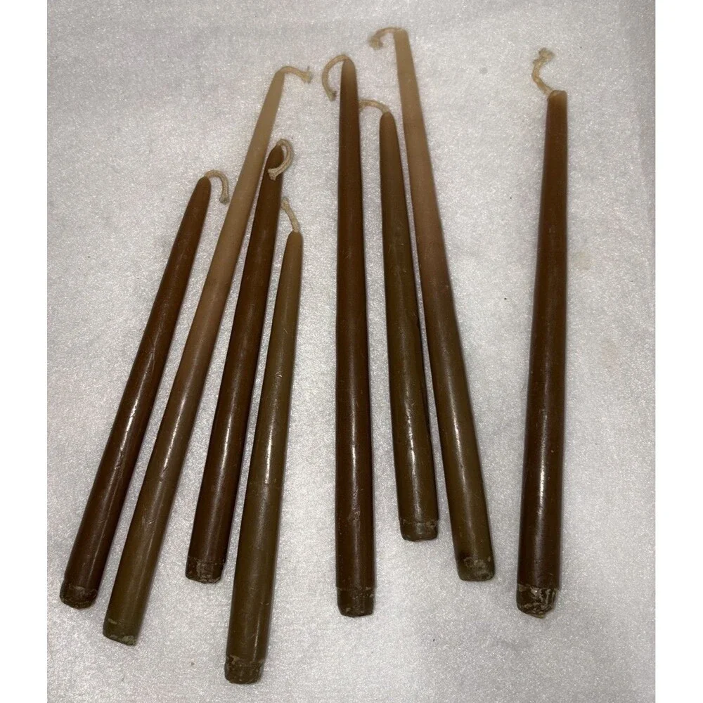 Vintage Taper Candles 8 New
